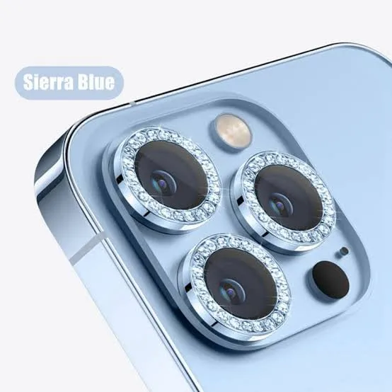 DIAMOND STONE CAMERA LENS PROTECTING RINGS