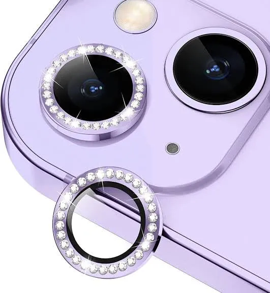 DIAMOND STONE CAMERA LENS PROTECTING RINGS