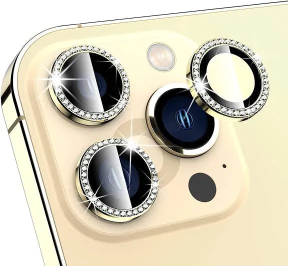 DIAMOND STONE CAMERA LENS PROTECTING RINGS