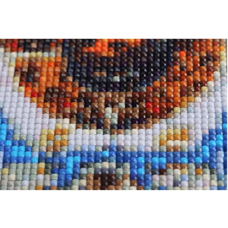 DIY Diamond Painting | Tropical Rhinestone Cross Stitch | Full Round/Square Drill 5D | Beach Sailboat Ship
