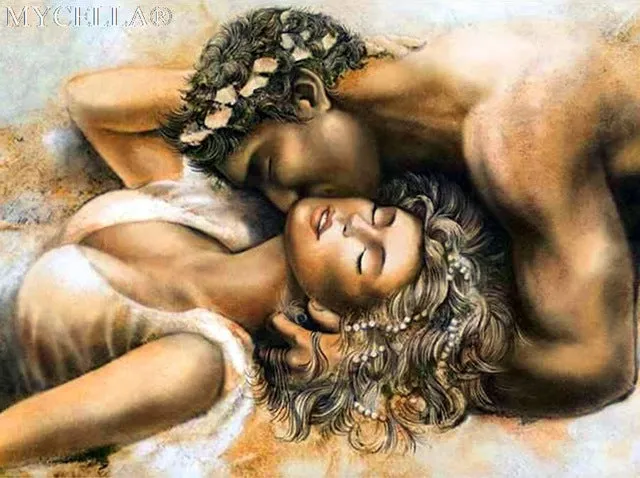 DIY Diamond Painting, Umbrella Lovers,  Full Diamond Mosaic 25 Designs - Collect Them all - On Sale