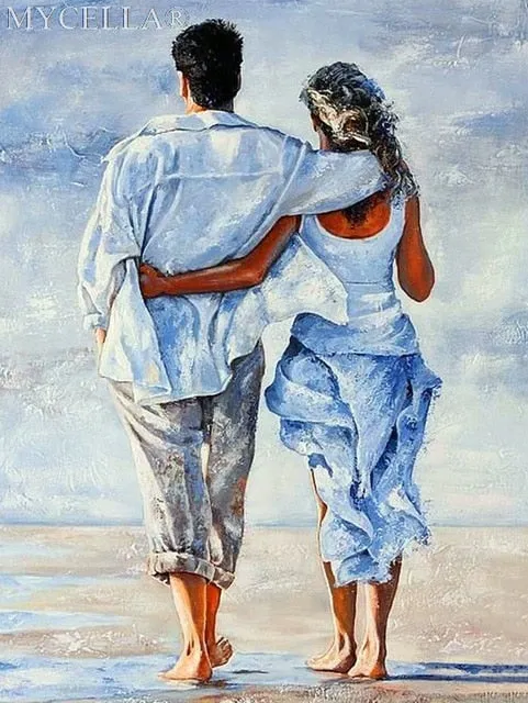 DIY Diamond Painting, Umbrella Lovers,  Full Diamond Mosaic 25 Designs - Collect Them all - On Sale