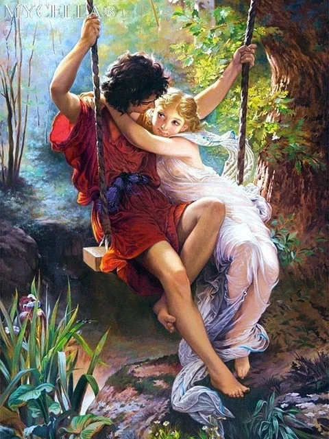 DIY Diamond Painting, Umbrella Lovers,  Full Diamond Mosaic 25 Designs - Collect Them all - On Sale