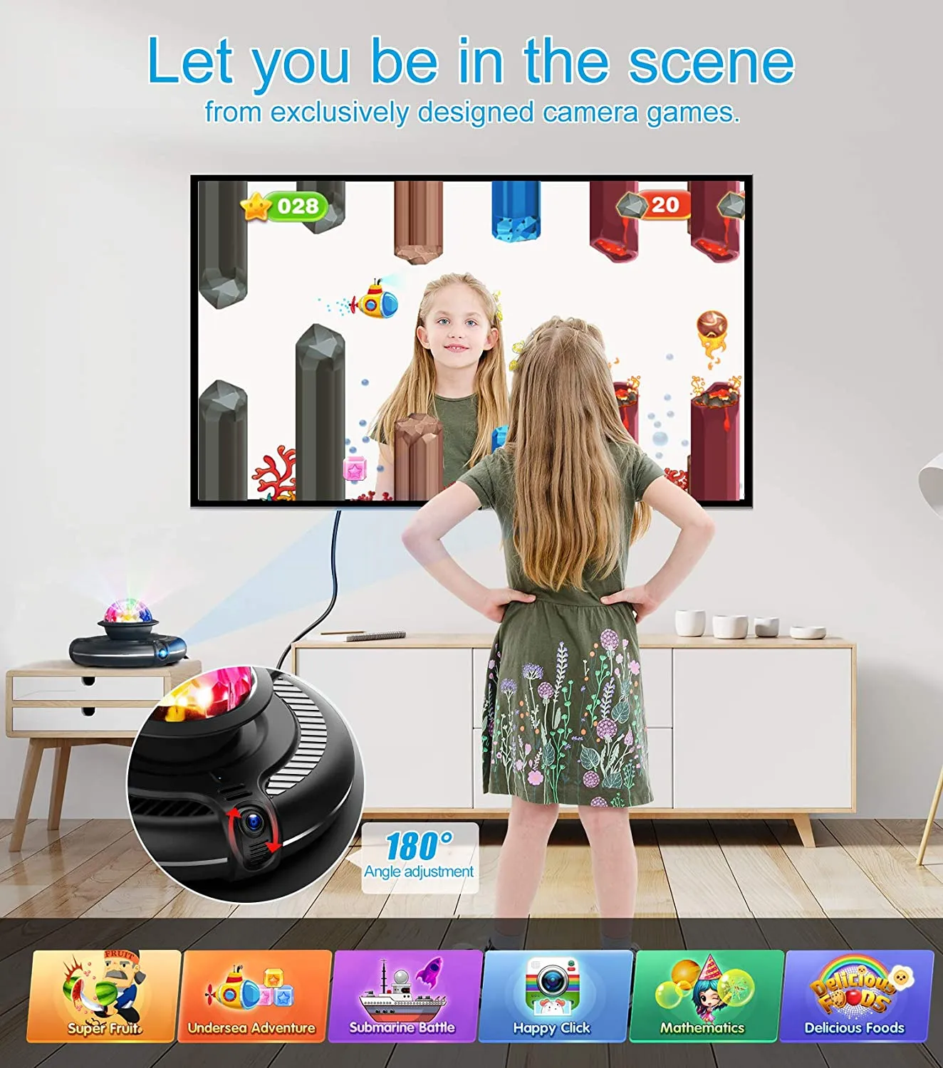 Double User Dance Mat with Two Wireless Handle Controllers Motion Sensing Game Non-Slip Massage Yoga Pads for TV Computer