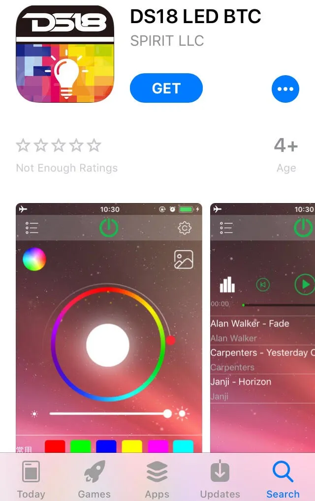 DS18 RGB LED Bluetooth 4.0 Controller Light iOS Android iPhone LED-BTC IP65 New