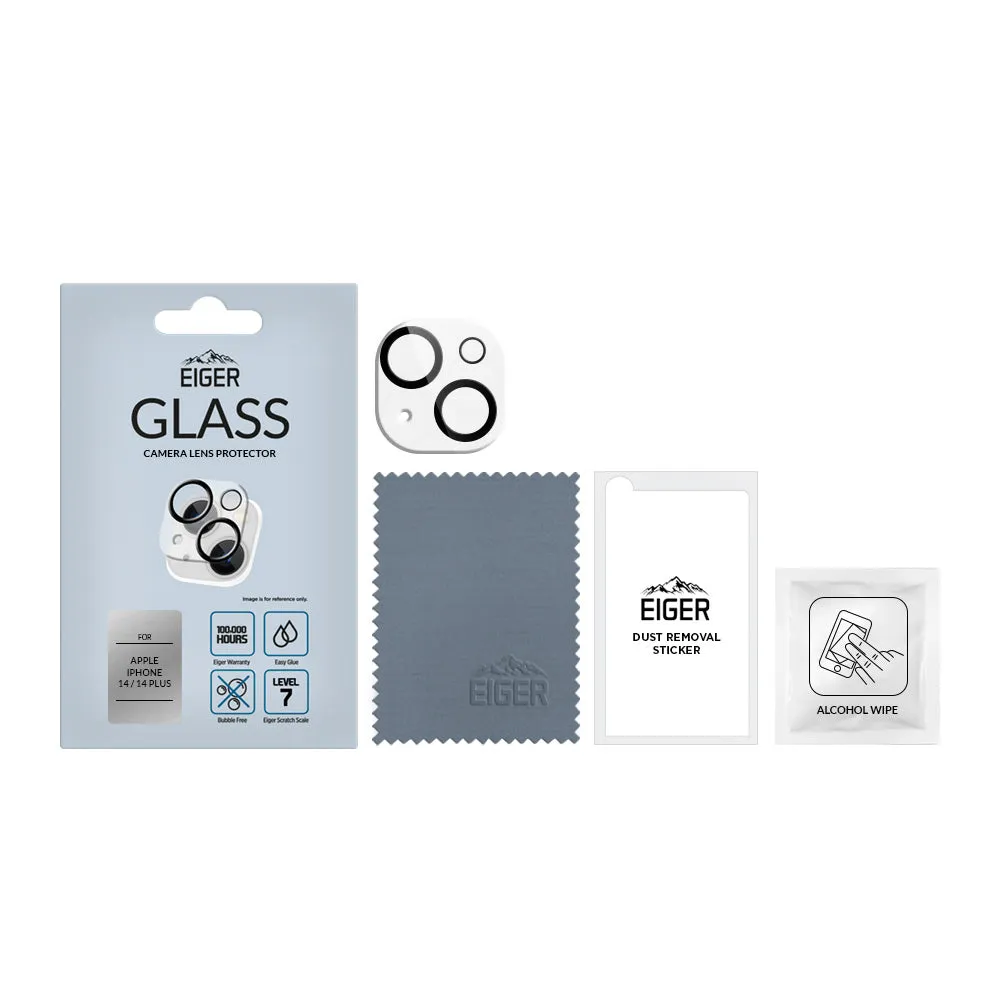 Eiger 3D Camera Lens Protector for Apple iPhone 14 / 14 Plus