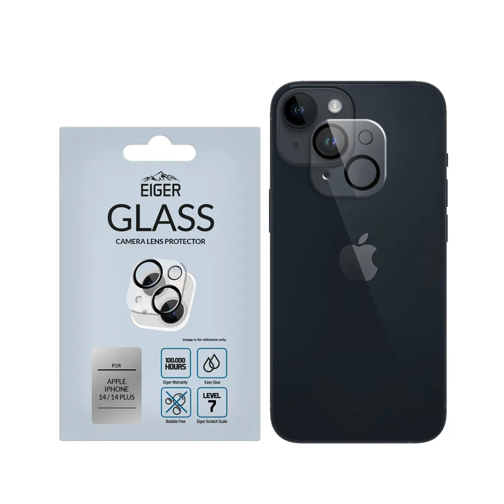 Eiger 3D Camera Lens Protector for Apple iPhone 14 / 14 Plus
