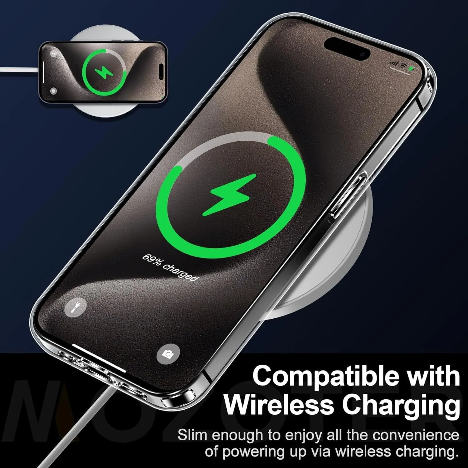Entronix Case Heavy Duty Transparent Case for Apple iPhone 12 Pro Max Clear with 2 Screen Protector and Camera Lens, Shockproof Dropproof Slim Case