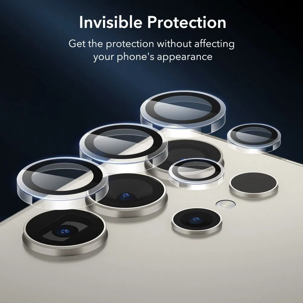 ESR Camera Ultra Tough Camera Lens Protector for Samsung Galaxy S24 Ultra - Clear
