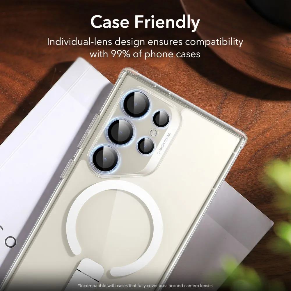 ESR Camera Ultra Tough Camera Lens Protector for Samsung Galaxy S24 Ultra - Clear