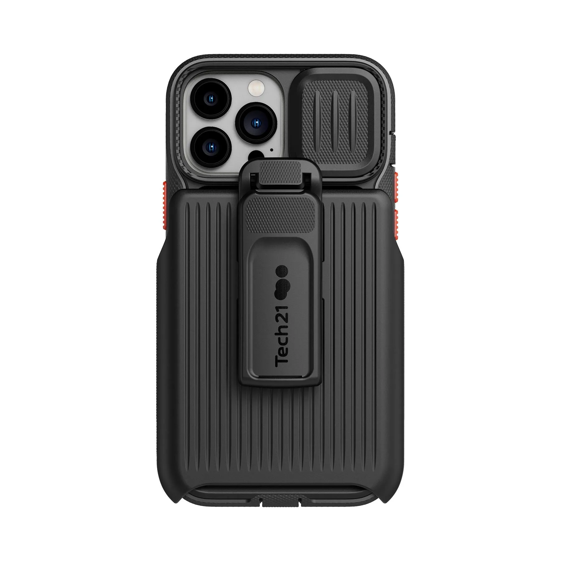 Evo Max - Apple iPhone 13 Pro Max Case with Holster - Off Black