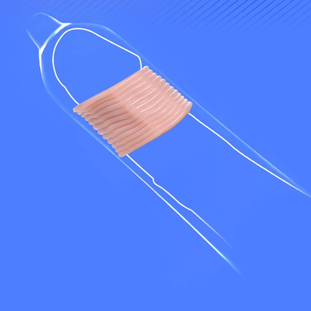 Foreskin Correction Penis Sleeve Delay Ejaculation Screw Shape Penis Ring Cock Ring Erotic Sex Toys for Men
