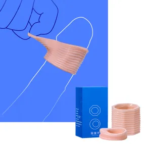 Foreskin Correction Penis Sleeve Delay Ejaculation Screw Shape Penis Ring Cock Ring Erotic Sex Toys for Men