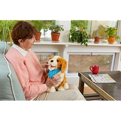Freckled Pup: Lifelike Interactive Companion for Kids - Realistic and Lifelike Interactive Companion Pets