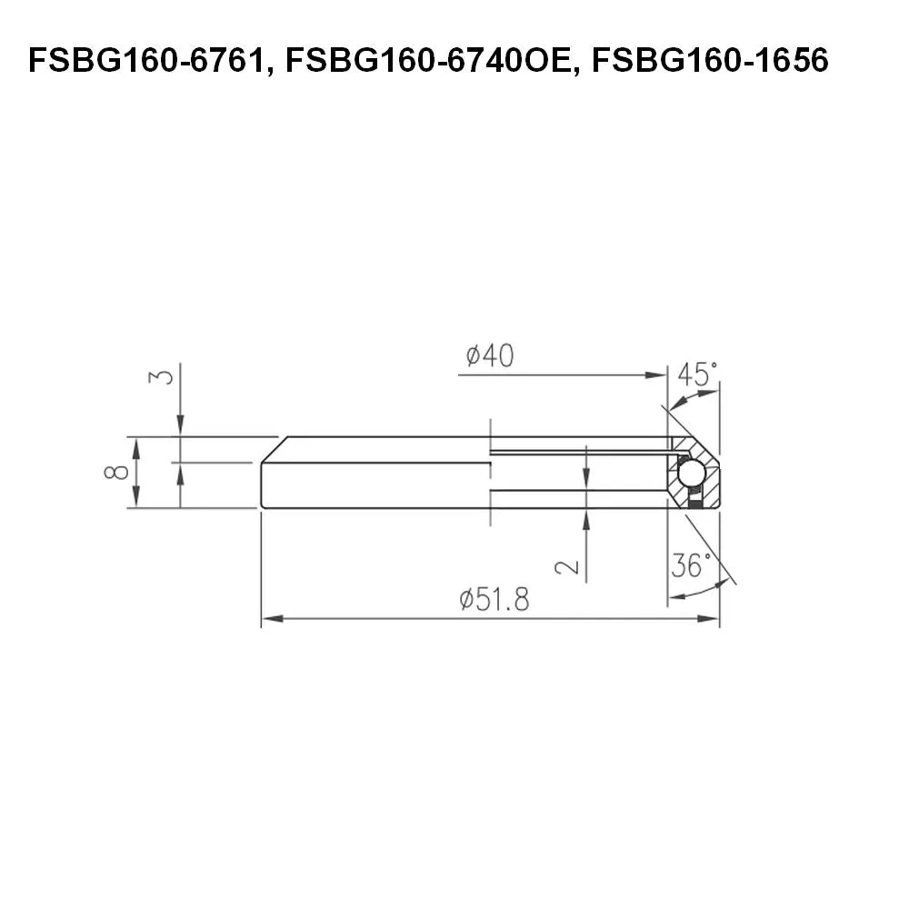 FSA Headset Bearing 1.5"