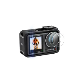 Glass Protectors For DJI Osmo Action 4 (2 Pack)