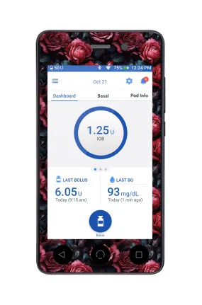 Gothic Roses for Omnipod DASH™