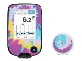Groovy Tie-Dye for Freestyle Libre 2