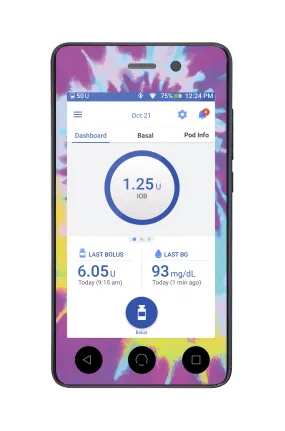 Groovy Tie-Dye for Omnipod DASH™