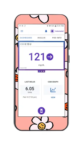 Happy Flowers Omnipod 5™