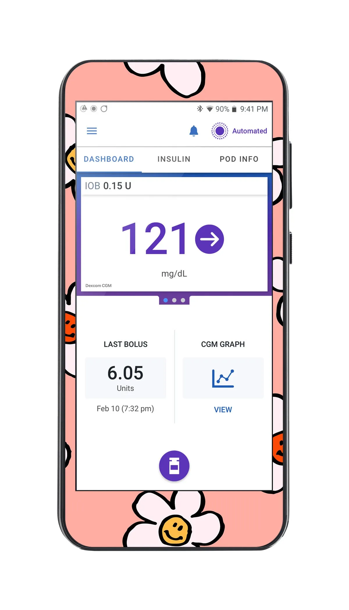 Happy Flowers Omnipod 5™