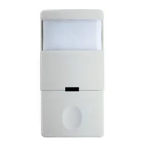 IOS Series 800-Watt In-Wall PIR Occupancy/Vacancy Motion Sensor With Night Light White