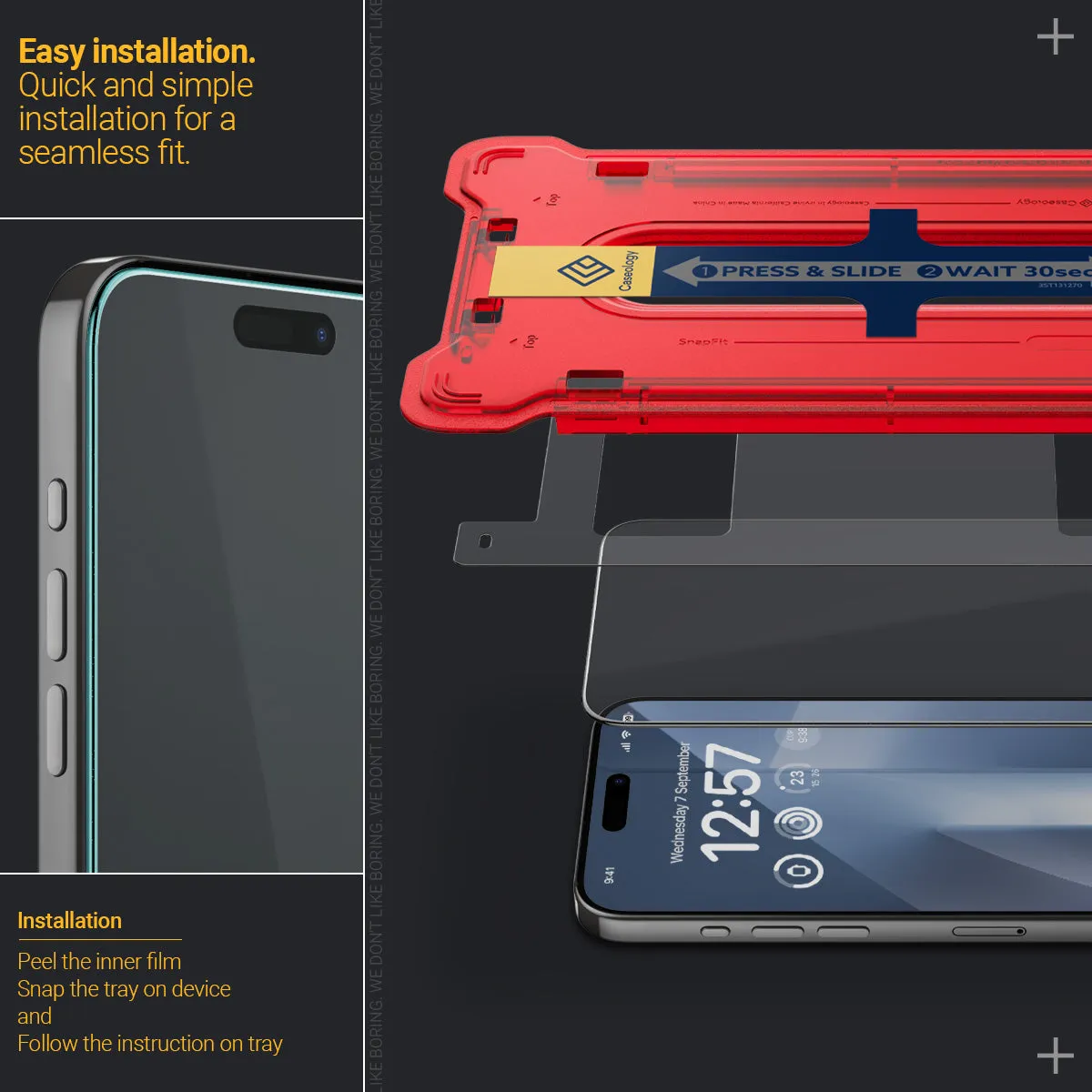 iPhone 15 Pro Max - Snap Fit (2P)