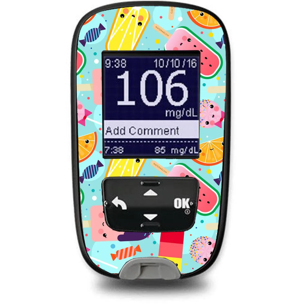 Kawaii Sweets for the Accu-Chek Guide Glucometer
