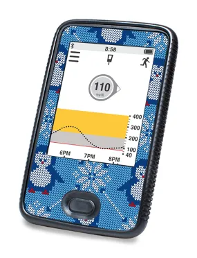 Knitted Penguins DEXCOM G6 Touchscreen Receiver