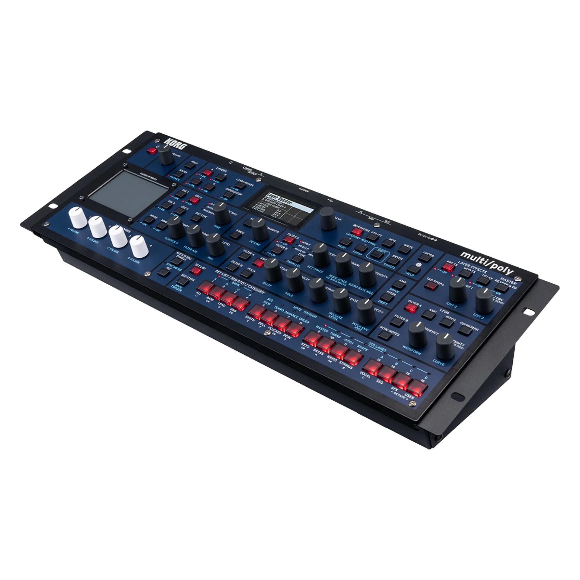 Korg Multi/Poly Module Virtual Analog Modeling Synthesizer