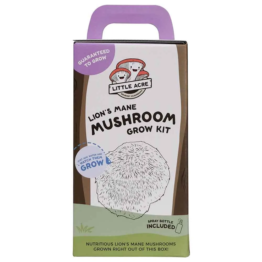 Lion's Mane Mushroom Grow Kit