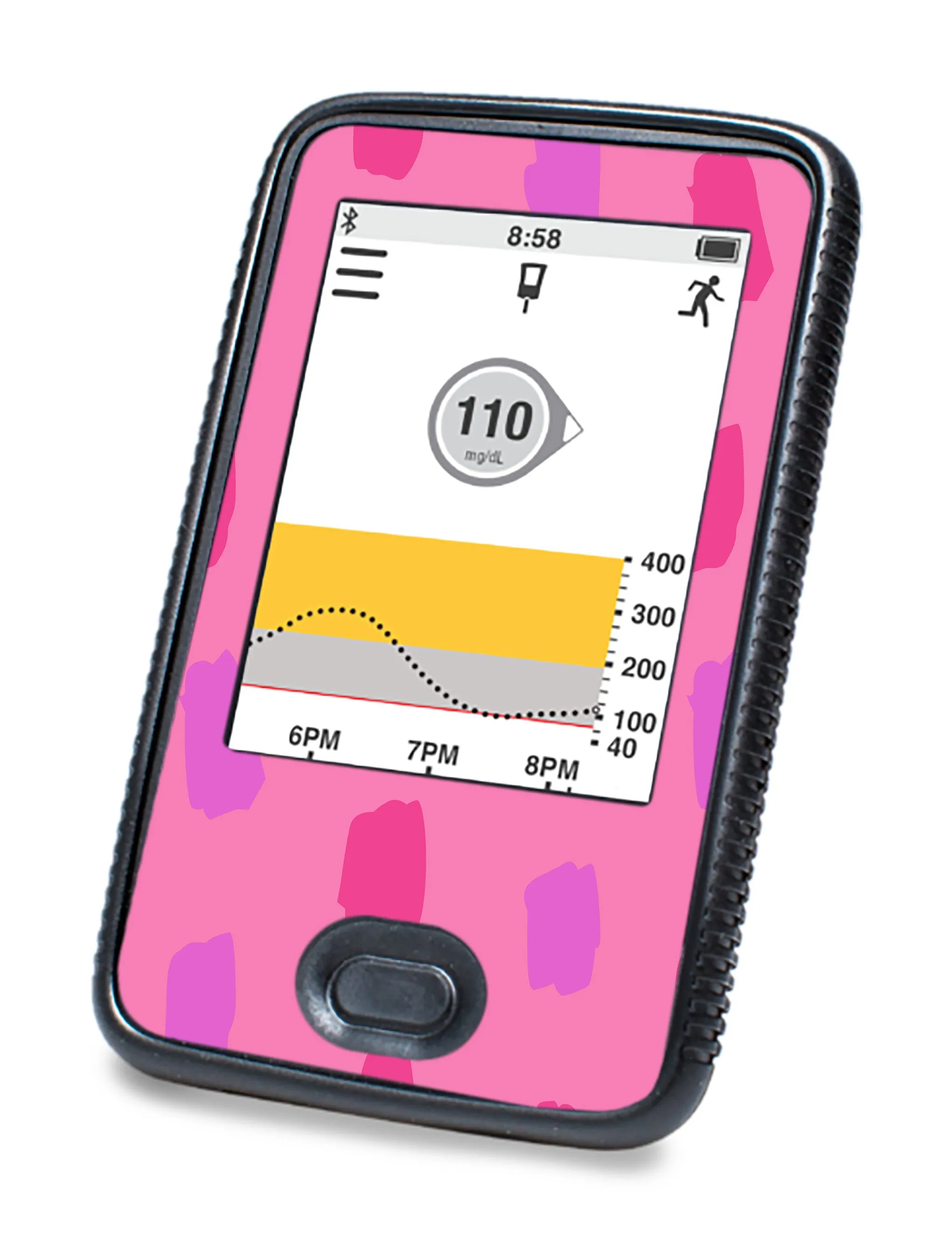 Lipstick Smudge DEXCOM G6 Touchscreen Receiver