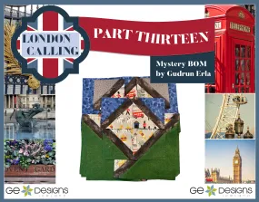 London Calling -Mystery Block of the Month - Part 13