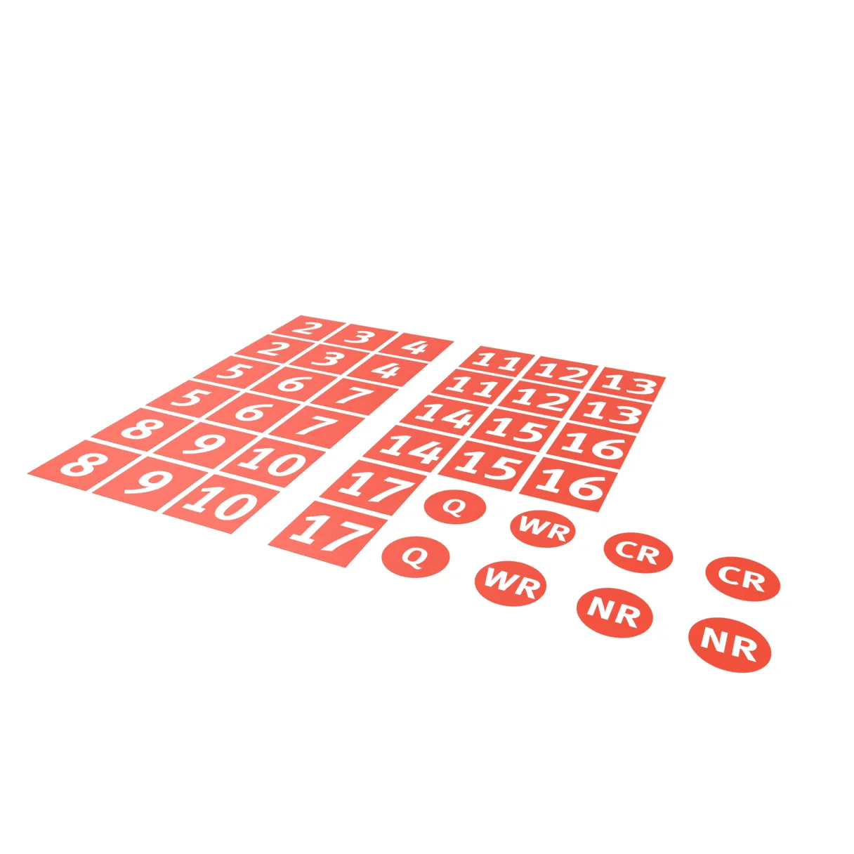 Magnets for Nordic Indicator Boards