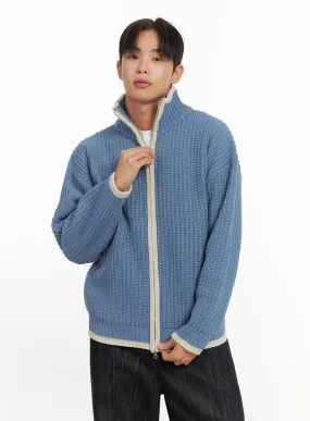 Men's Comfort Zip-Up Sweater ID406