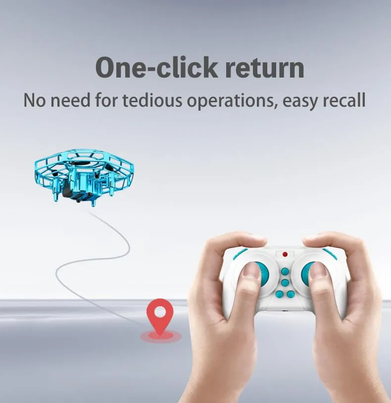 Mini UFO Drone Remote Control Aircraft Quadcopter With Infraed Hand Control RC Helicopter