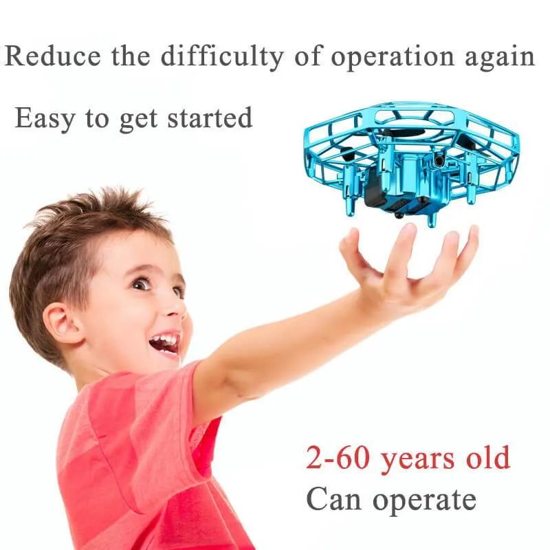 Mini UFO Drone Remote Control Aircraft Quadcopter With Infraed Hand Control RC Helicopter