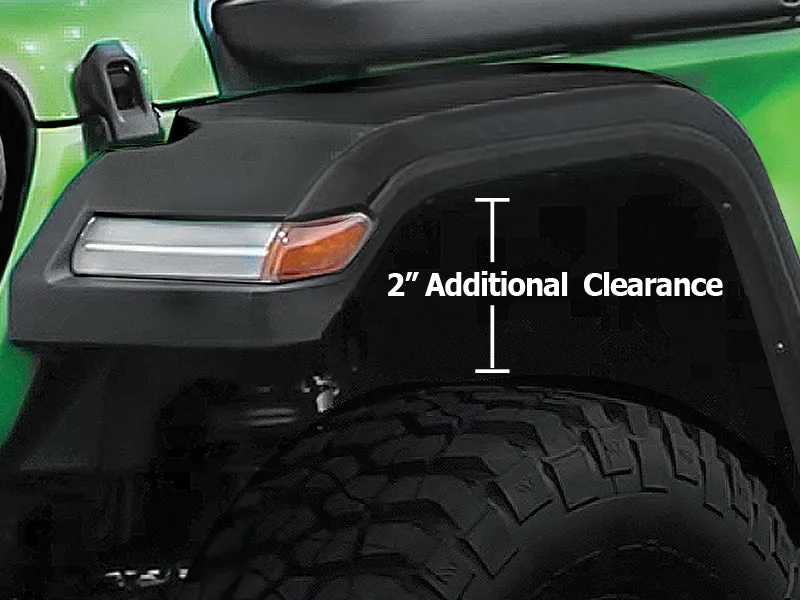 MOPAR Fender Flares for 18-up Jeep Wrangler JL & JL Unlimited