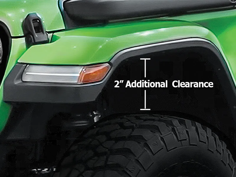 MOPAR Fender Flares for 18-up Jeep Wrangler JL & JL Unlimited