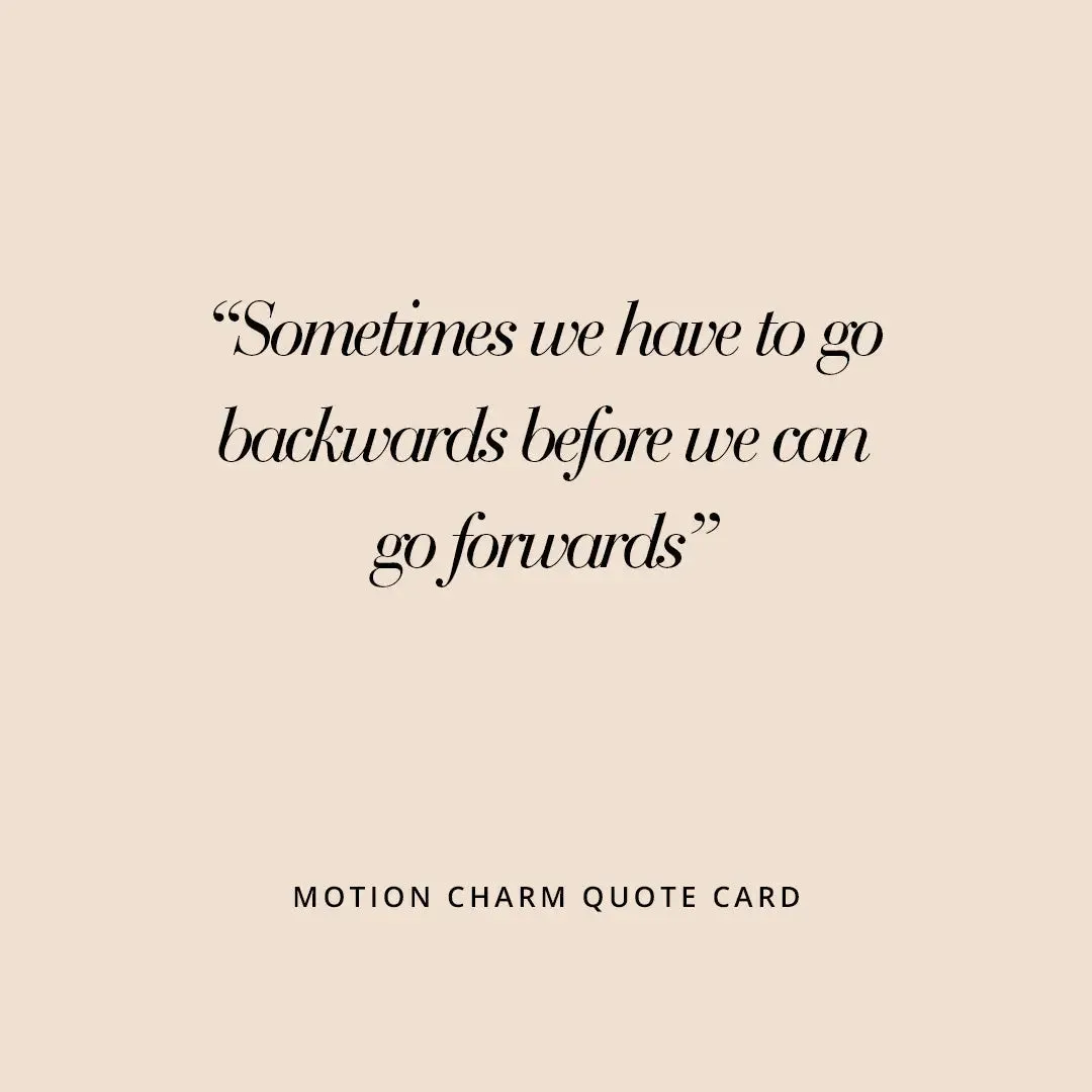 Motion Arrow Charm