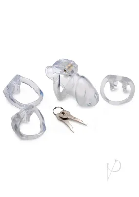 Ms Clear Captor Chastity Cage Md