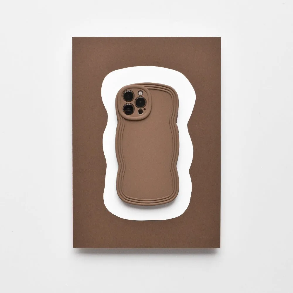 NAKD Curvy Phone Case - Coffee