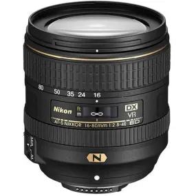 Nikon AF-S DX NIKKOR 16-80mm f/2.8-4E ED VR Lens