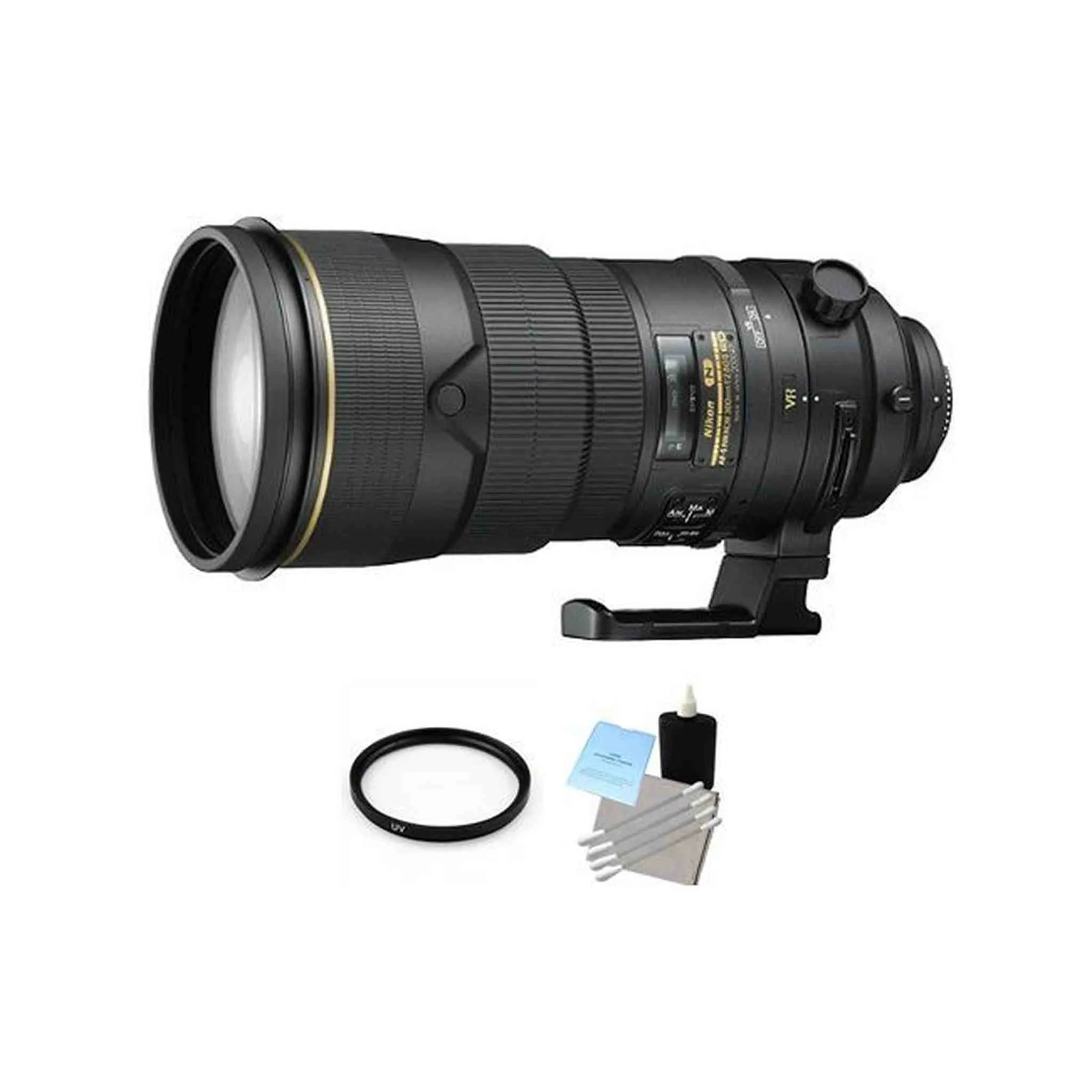 Nikon AF-S NIKKOR 300mm f/2.8G ED VR II Lens   UV Filter & Cleaning Kit Bundle