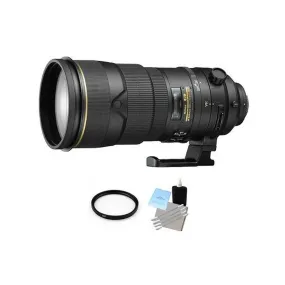 Nikon AF-S NIKKOR 300mm f/2.8G ED VR II Lens   UV Filter & Cleaning Kit Bundle