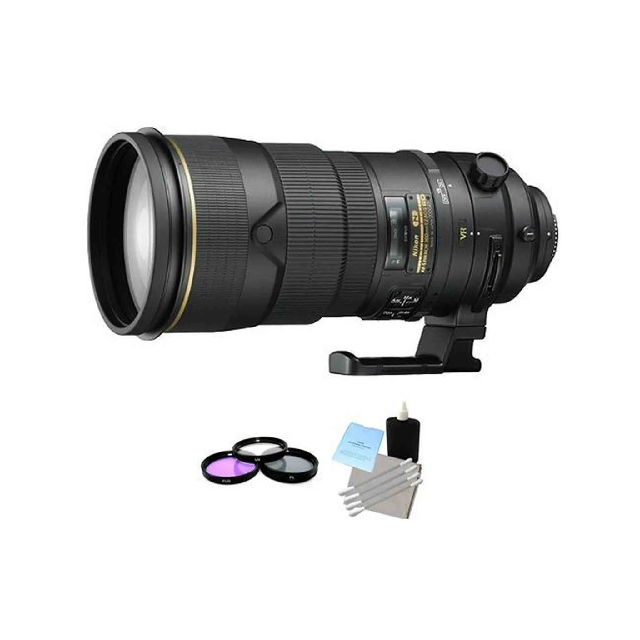 Nikon AF-S NIKKOR 300mm f/2.8G ED VR II Lens   UV Kit & Cleaning Kit Bundle