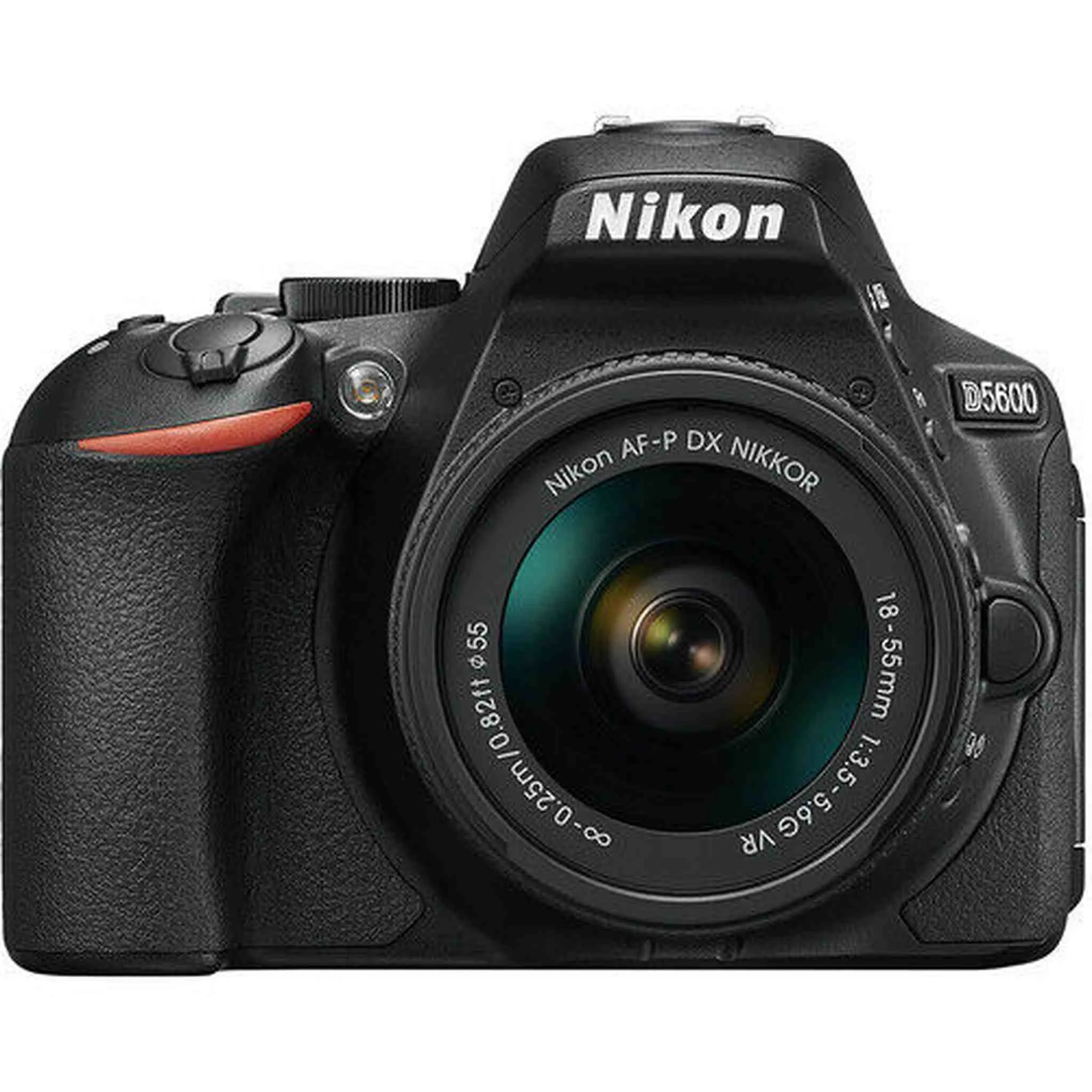 Nikon D5600 DSLR Camera w/18-55mm VR AF-P Lens 32GB Deluxe Bundle