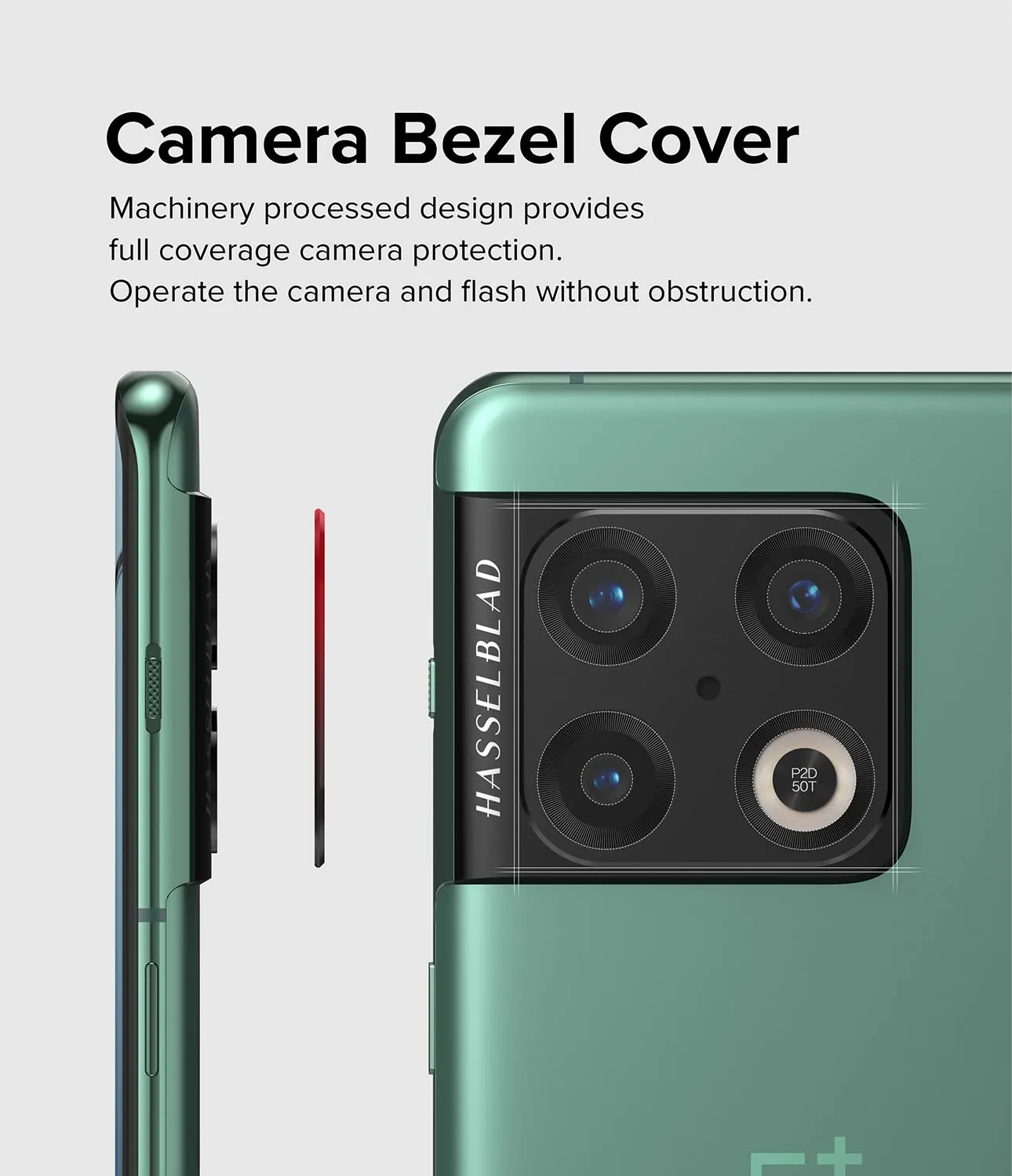 OnePlus 10 Pro 5G Lens protectors| Camera Styling| Black