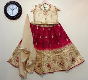 PADDING KIDS LEHENGA