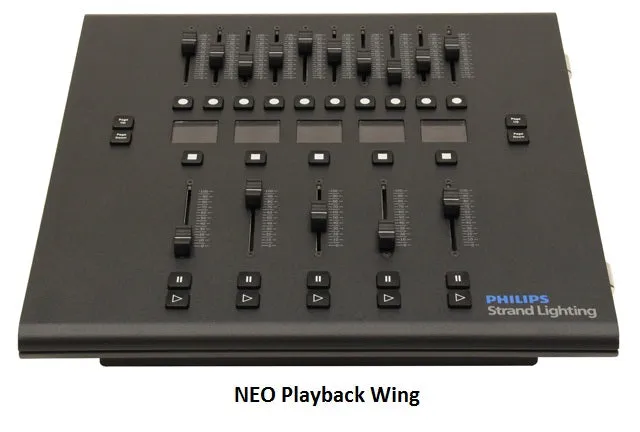 Philips Strand NEO Fader Wing - Playback & Submaster Wings